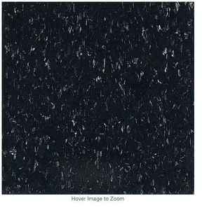 lot 108 image: Imperial Texture VCT 12 in. x 12 in. Classic Black Standard Excelon Commercial Vinyl Tile (720 square feet)
