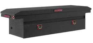 lot 111 image: 72 in. Matte Black Aluminum Full Size Low Profile Crossbed Truck Tool Box
