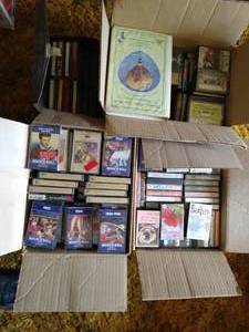 lot 21 image: HUGE Cassette Tape Lot