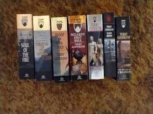 lot 25 image: (7) Terry Goodkind Paperbacks