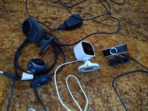 lot 31 image: (4) Webcams