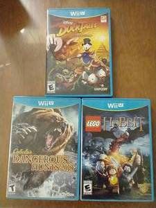 lot 53 image: (3) WiiU Games - DuckTales is Tough to Get