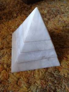 lot 69 image: Alabaster Stacking Pyramid From Italy