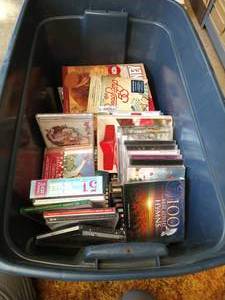 lot 82 image: Tote of CDs - Wide Variety
