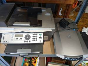 lot 93 image: Lexmark Printer & Canon Scanner