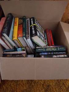 lot 96 image: HUGE Box of Miscellaneous Books