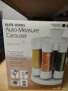 lot 108 image: NIB Spice Carousel & Holders