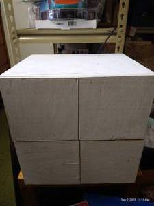 lot 133 image: Wood Cube Drawers