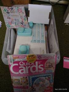 lot 167 image: Paper Crafting, Stamping & Coloring Lot