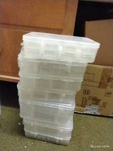 lot 210 image: Stack of Storage Bin Systems