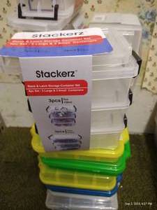 lot 213 image: Six Medium Organizers & Twelve Tiny Organizer Sets
