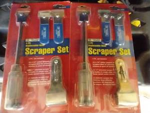 lot 327 image: Two New Scraper Set
