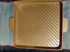lot 339 image: New 12 Copper Grilling Pan