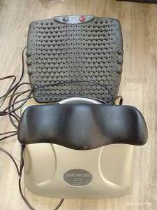 lot 345 image: Vornado SoleAire Foot Fan & Heater & Clark Chi Leg Swing Machine