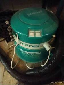 lot 351 image: Big Green Clean Machine Bissel Vacuum