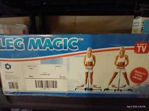 lot 353 image: NIB Leg Magic System