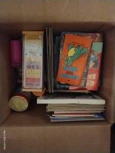 lot 359 image: Box of Games, Comics & Kid Books