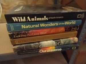 lot 369 image: (6) Large Nature Books