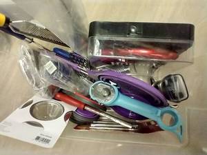 lot 380 image: Lot of New Kitchen Utensils