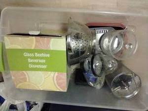 lot 381 image: New Kitchen Gadgets Roaster basket, Sandwich press, Etc.