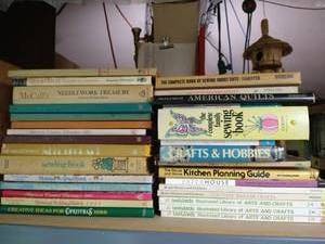 lot 393 image: Two Stacks of Arts & Crafts Books