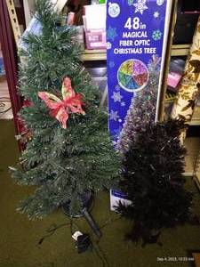 lot 227 image: Two Small Holiday Trees
