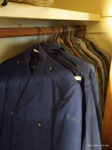 lot 229 image: Vintage Airforce Uniforms & Military Garb