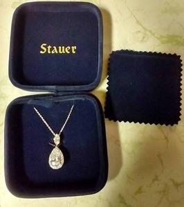 lot 239 image: Stauer Sterling Necklace wLab Created Gems