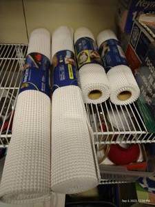 lot 252 image: Shelf Liners, Foil & Plastic Wrap