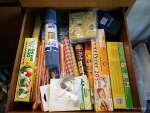 lot 266 image: Drawer of New Kitchen Supplies