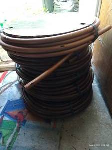 lot 294 image: 6 Rolls Copper Shield Irrigation Tubing