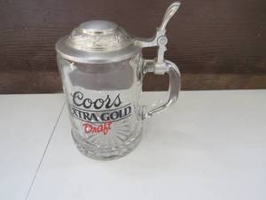 Coors Extra Gold Draft Beer Stein