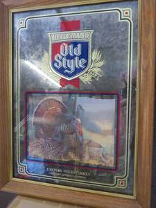 Heilmans Old Style Eastern Wild Turkey Wildlife Series Mirror  - #05564 - 15 12 x 20 12