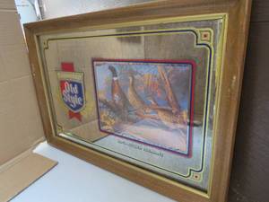 Heilmans Old Style Ring - Necked Pheasant Wildlife Series Mirror - #02698 - 22 12 x 15 12