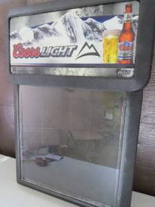 Coors Light Dry Erase Menu Board - Missing Lighting Component -
