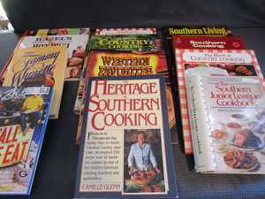 lot 69 image: Cook books with Southern, Tammy Wyn...