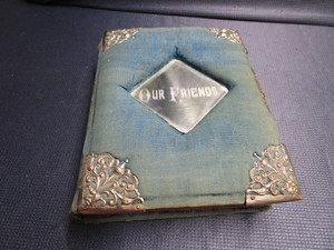 lot 111 image: Antique photo album - Our Friends, ...