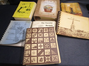 lot 125 image: Cook books...
