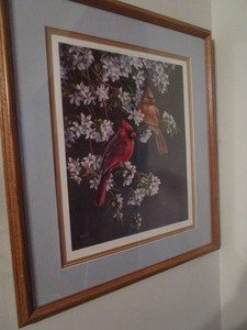 lot 145 image: Cardinal print - Rosemary Millette ...