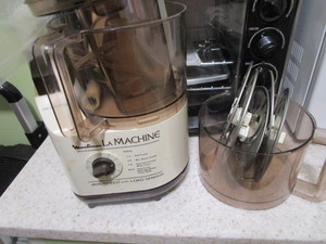 lot 205 image: La Machine food processor by Moulin...