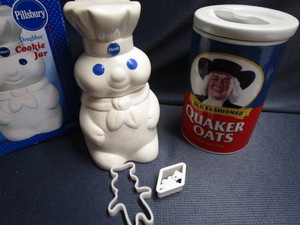 lot 247 image: Quaker Oats cookie jar 120th Annive...