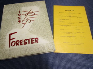 lot 279 image: Forester yearbook - Forest Lake 195...