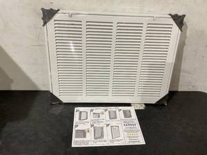 lot 474 image: Handua 20 x 14 inches White Steel Air Return Filter Grille