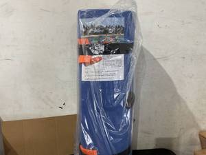 lot 491 image: 7 x 3 ft Blue, Green & Orange Foam Floating Water Mat