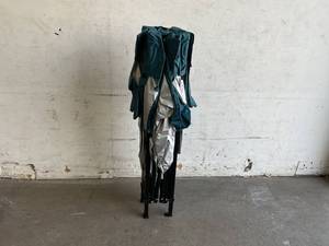 lot 147 image: Embark 10 x 10 ft. Teal Riveted Frame Canopy