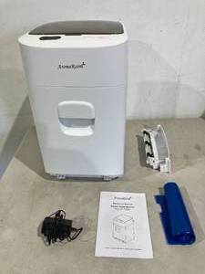 lot 171 image: AromaRoom White Anti-Odor Auto-Packing Diaper Pail