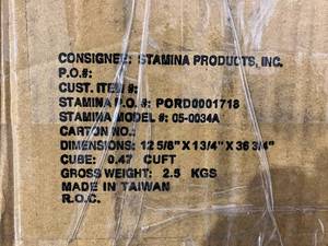lot 173 image: Stamina Products 05-0034A-Fold-To-Fit Equipment Mat