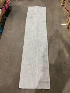 lot 189 image: EARTHALL Boho Runner Rug - Dark Grey
