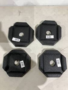 lot 229 image: SnapPad 4-Pack Xtra RV Leveling Pads -  6 Inch Square Jack Stabilizers