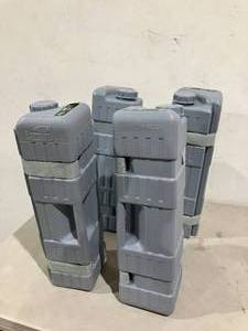 lot 232 image: Eurmax Set of 4 Heavy Duty Leg Water Weights for Pop up Canopies